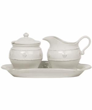 Landis/Phifer Juliska Berry & Thread Sugar and Creamer Set/3 PC